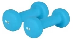 V3Tec Neoprenhantel 2 X 1.0 KG - Hellblau