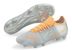 Puma Ultra 3.4 FG/AG - Diamond Silver/neon Citrus