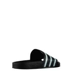Adidas Adilette - Schwarz -Footballlausrüstung Geschäft 280647 BackLateralView 1280x1280