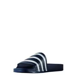 Adidas Adilette - Blau/weiß -Footballlausrüstung Geschäft 288022 FrontMedialView 1280x1280