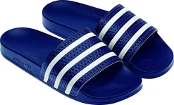 Adidas Adilette - Blau/weiß