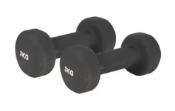 V3Tec Neoprenhantel 2 X 3,5 KG - Anthrazit