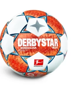 Derbystar Bundesliga Brillant APS 2021/22 - Weiß/orange/blau -Footballlausrüstung Geschäft DE1806 1280x1280