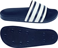 Adidas Adilette - Weiß/blau