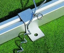 Tor - Antikipp - Bodenverankerung Oval