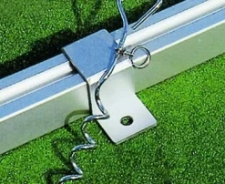 Tor - Antikipp - Bodenverankerung 4-Kant