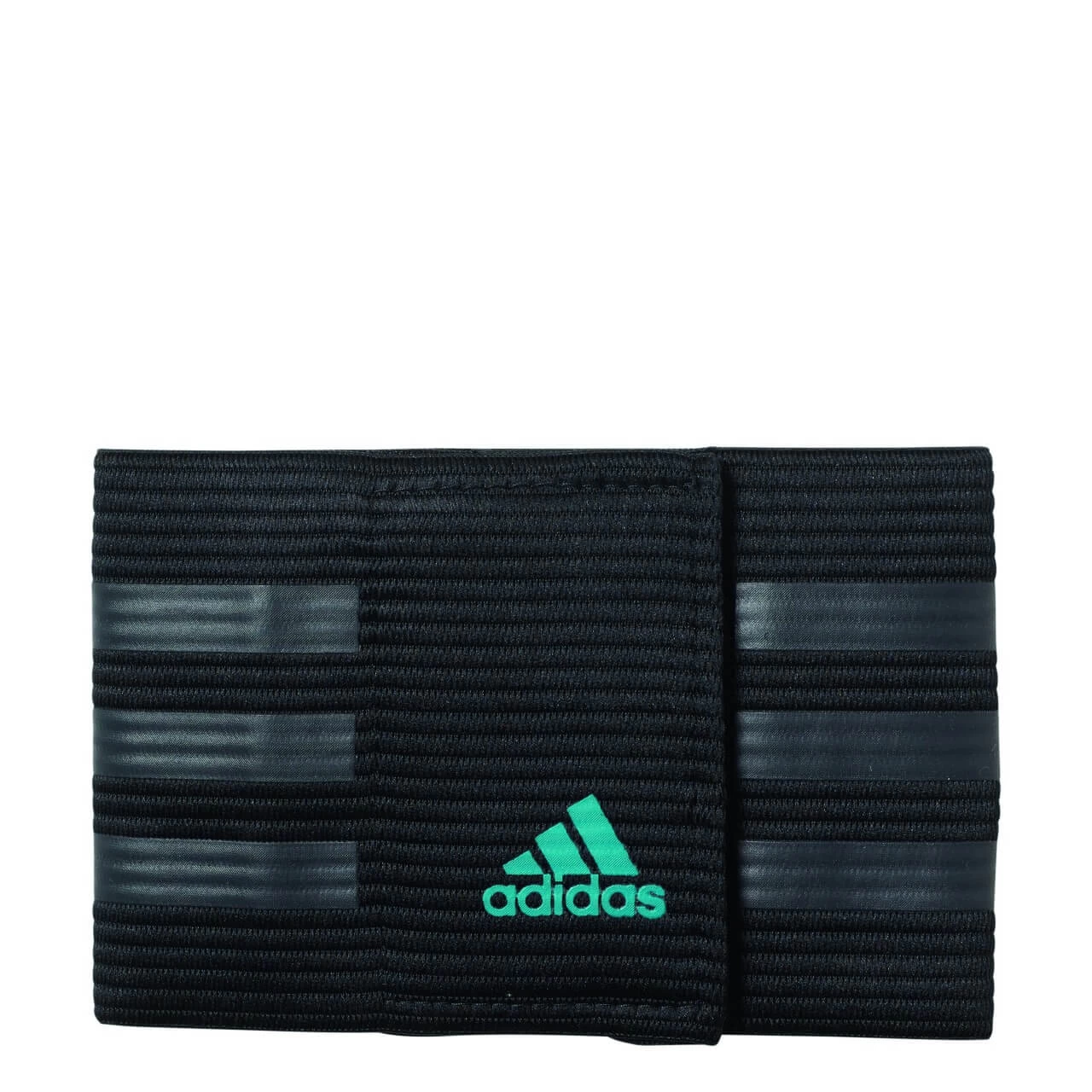 ADIDAS Football Captain Armband Schwarz-mint 3 ADIDAS Football Captain Armband Schwarz-mint – Bild 3