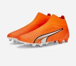 Ultra Orange-PUMA White-Blue Glimmer