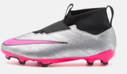 Nike Jr. Zoom Mercurial Superfly - Silber/pink/schwarz