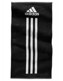 Adidas Towel Duschtuch - Schwarz/weiß